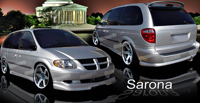 Custom Dodge Grand Caravan Body Kit  Mini Van (2001 - 2007) - $1190.00 (Manufacturer Sarona, Part #DG-011-KT)